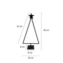 PINO ESTRELLA TRIANGULAR UN PIE