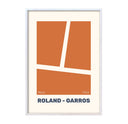 Serie Grand Slam  Roland Garros Liso Blanco