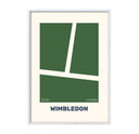 Serie Grand Slam Wimbledon Liso Blanco