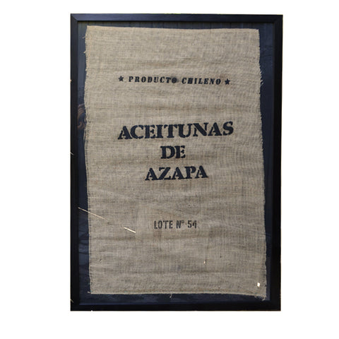 Serigrafía Lote Aceitunas de Azapa