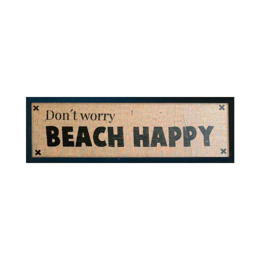 Arpillera Beach Happy