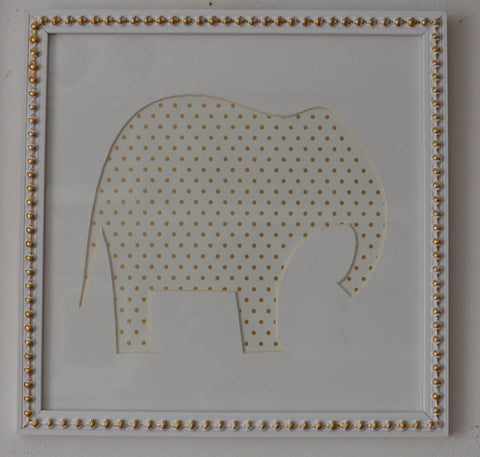 Elefante puntos de oro