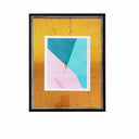 precipicio de colores oro raspado