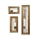 Pack espejos plata gastada