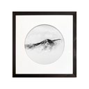 Fotografía Circular BYN Montaña