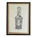 Serigrafía Botellas Anticuario Violette