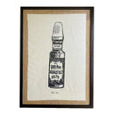 Serigrafía Botellas Anticuario Queen Mary