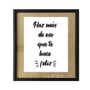 frase sobre arpillera haz eso