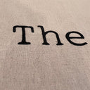 Bordado Frases Fondo Blanco The Beach