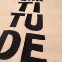 bordado frases fondo blanco gratitude