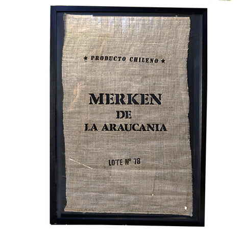 Serigrafía Lote Merkén de la Araucanía