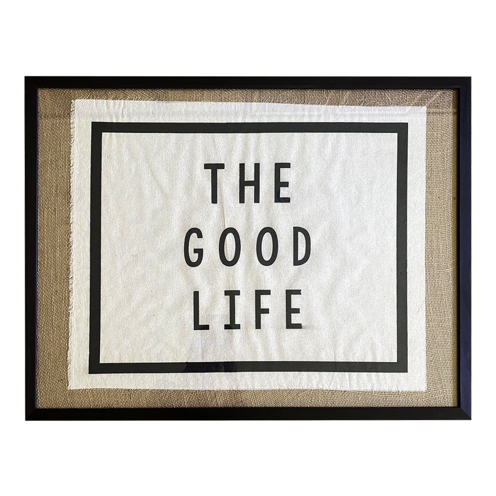 Serigrafía Frases Good Life