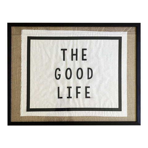 Serigrafía Frases Good Life
