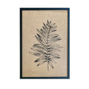 Serigrafía sobre arpillera RG Hoja