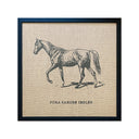 Serigrafía Caballo Pura Sangre inglés