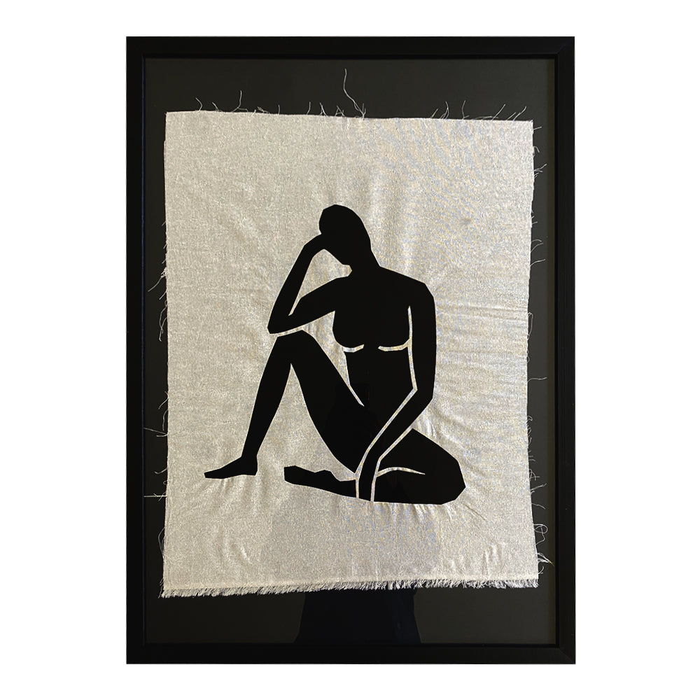 Serigrafía Postura Matisse Lado