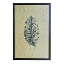 Serigrafía Sobre Arpillera Botánico 11