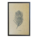 Serigrafía Sobre Arpillera Botánico 14