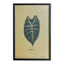 Serigrafía Sobre Arpillera Botánico 15