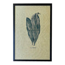 Serigrafía Sobre Arpillera Botánico 5