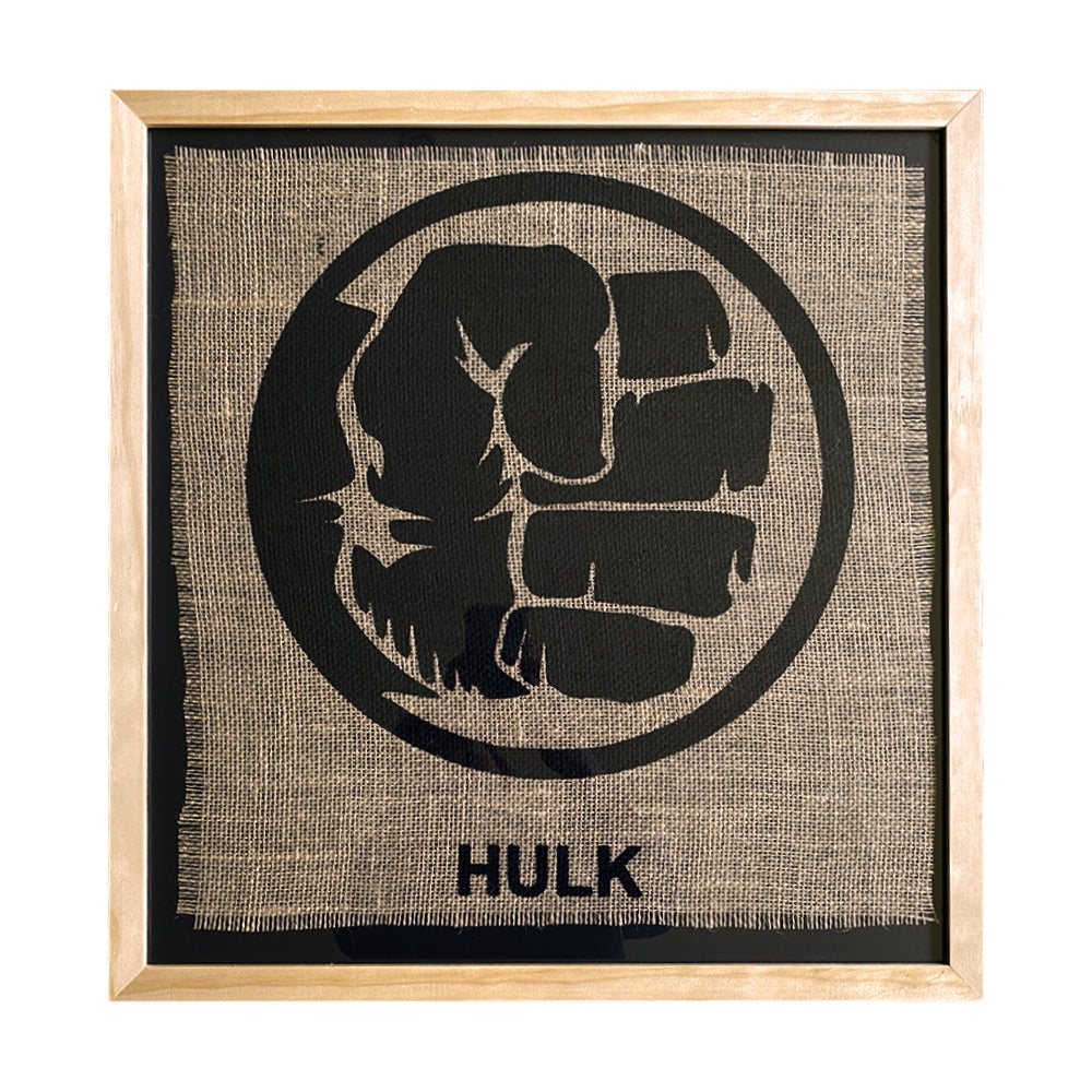 Serigrafía Superheroes Hulk