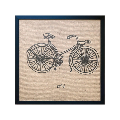 Serigrafía Transporte Vintage Bici