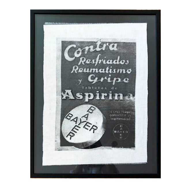 Serigrafía Aspirina