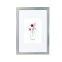 Jarron y flores color