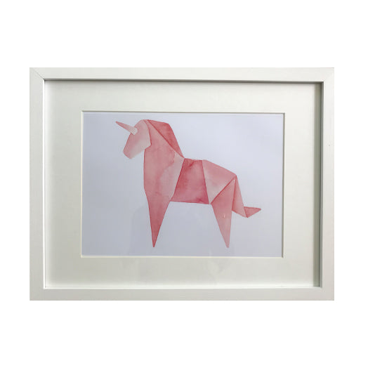 Unicornio origami